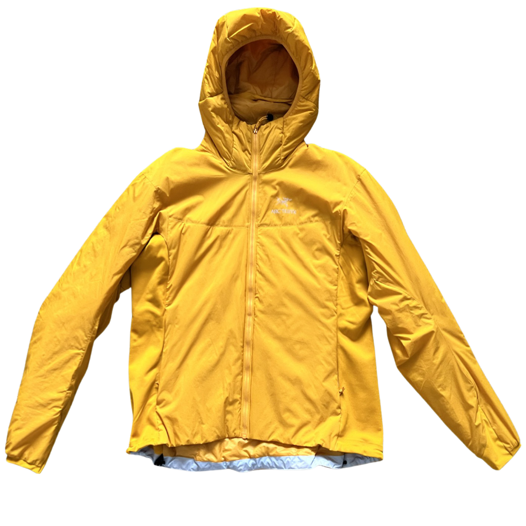 Arcteryk Womens Jacket Yellow Atom LT Hoodie Womens Size XL