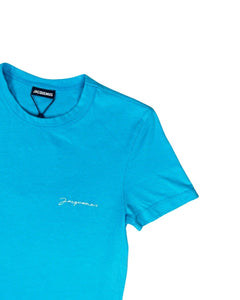 JACQUEMUS Le T-shirt Turquoise Size S